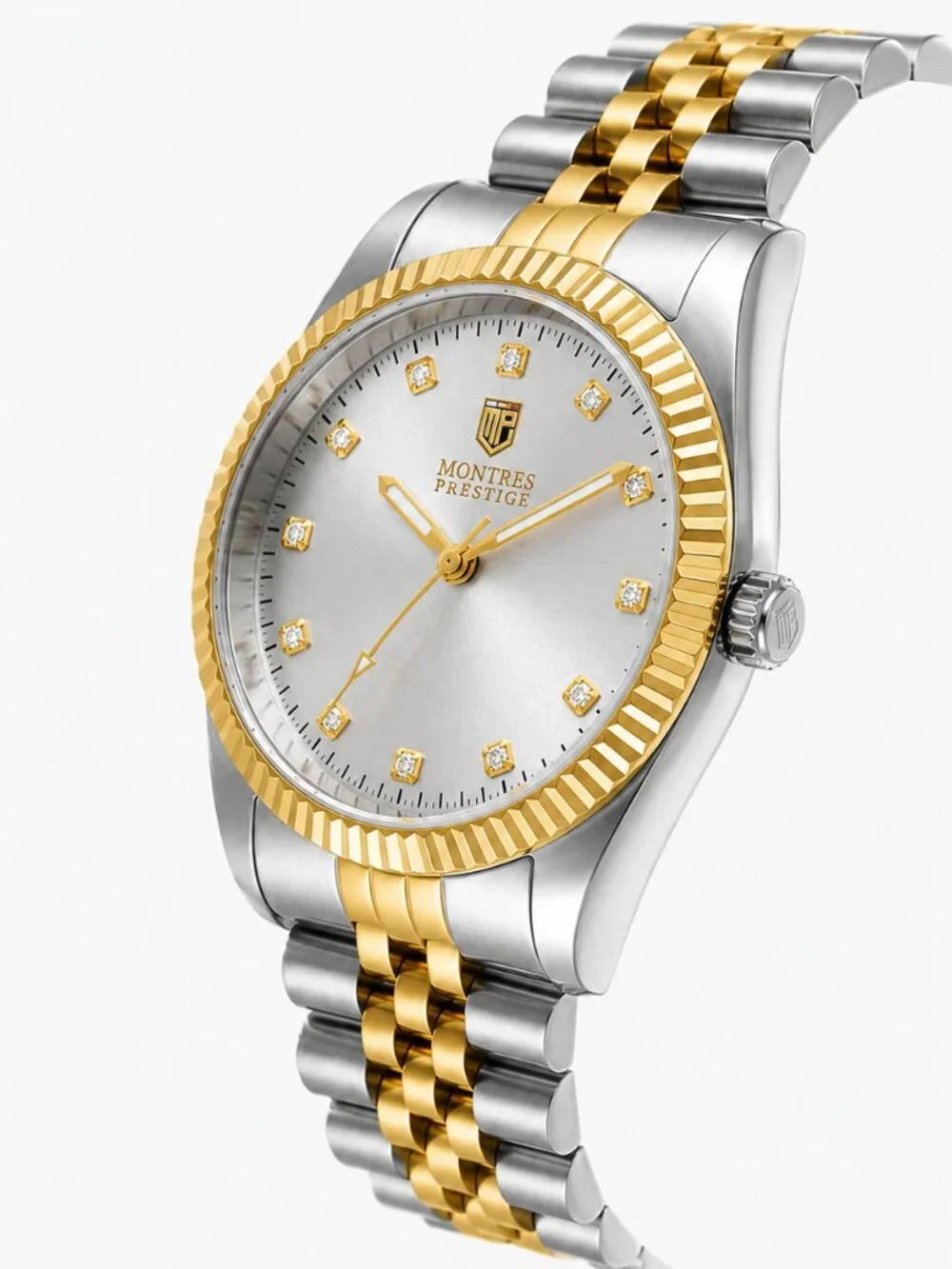 Montres Prestige x Invicta MPW-0272 Men's Two-Tone Quartz Watch NIB